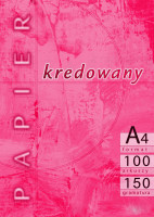 Papier kredowy A4/100 150g Kreska